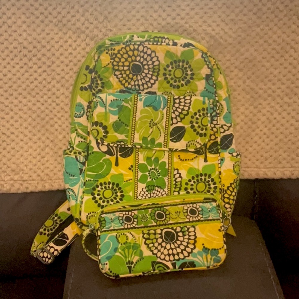 Vera Bradley Backpack & Wallet Set